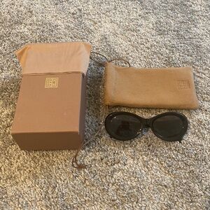 Toteme Oval Frame Sunglasses